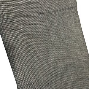 Wool Poly Fabric Black Gray Red Pinstripe Suiting 60" Wide 1.25 Yards